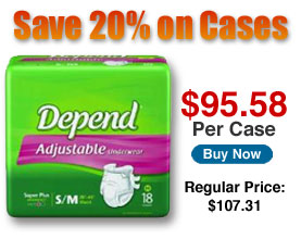 Save 20% on Depends